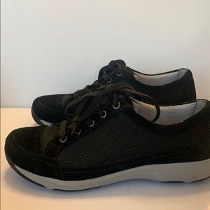 Dansko Black Suede Sneakers